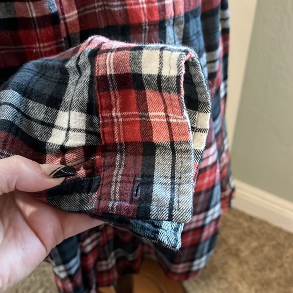 VSTR Premium Modern Nomads Wardrobe Mens Flannel Red Size XXL - Picture 3 of 6